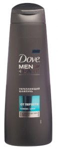 Шампунь укрепляющий DOVE Men+Care против перхоти, 250мл.