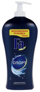 Гель для душа Fa Men Спорт, 750мл.