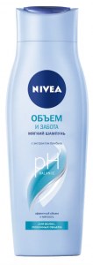 Шампунь NIVEA Объем и забота с экстрактом бамбука, 250мл.