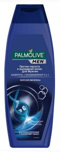 Шампунь-кондиционер PALMOLIVE MEN Морские минералы, 380мл.