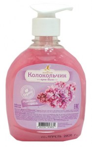 Крем-мыло жидкое Колокольчик Organic Рижская сирень, 300мл.